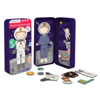 MierEdu Cestovní magnetické puzzle - astronaut JRK Kladno