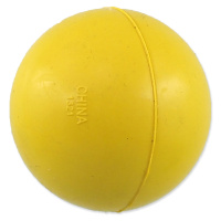 Dog Fantasy Hračka míček tvrdý žlutý 5 cm