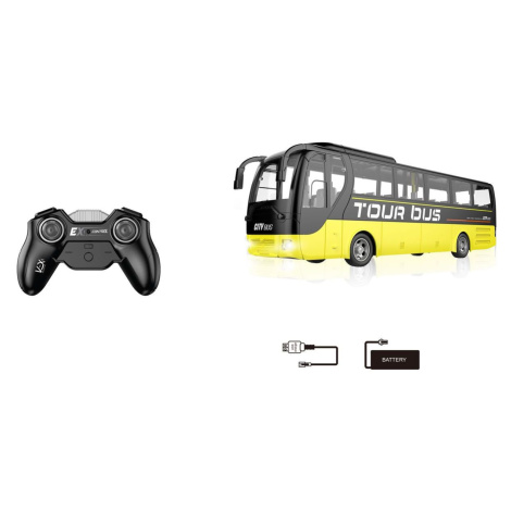 Alltoys RC Autobus na dálkové ovládání žlutý