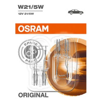 Osram Originál W21/5W, 12V, 21/5W, W3x16q, 2 kusy v balení