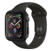 Kryt SPIGEN - Apple Watch Series 4 (44mm) Case Thin Fit, Black (062CS24474)