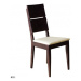 Drewmax Jídelní židle - masiv KT173 | buk / kůže Moření: Koniak