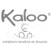 Kaloo plyšové chrastítko sovička Colors-Rattle Bracelets 963322-4 modrá