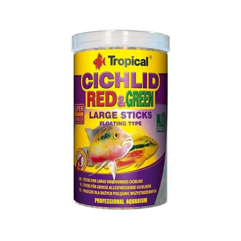 Tropical Cichlid Red & Green Sticks L 1000 ml 300 g