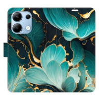 iSaprio flip pouzdro Blue Flowers 02 pro Xiaomi Redmi Note 13