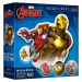 Puzzle Wood Craft Origin Odvážný Iron Man 160 dílků - Trefl