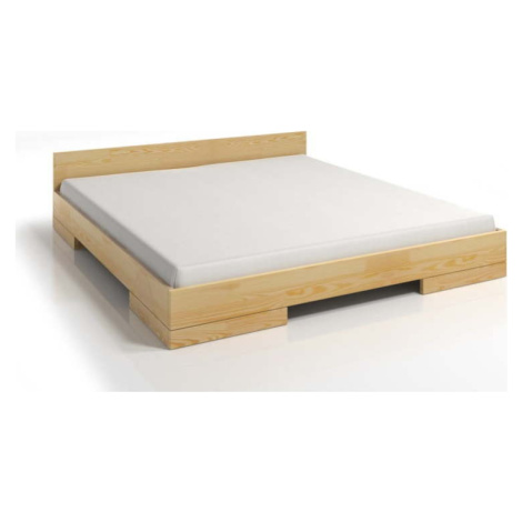 Dvoulůžková postel z borovicového dřeva SKANDICA Spectrum, 160 x 200 cm