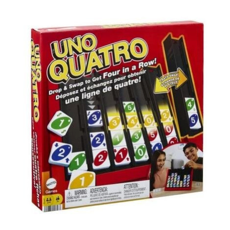 UNO QUATRO - karetní hra Mattel