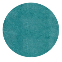 L'essentiel Koupelnový kobereček CATRICE kruh 100 cm tyrkysový