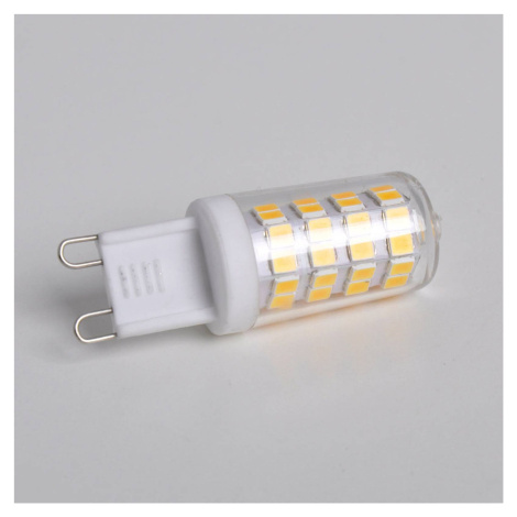 Lindby LED kolíková žárovka G9 3W, teplá bílá 330 lm 20ks