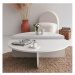 Sofahouse Designový konferenční stolek Baltenis 90 cm bílý