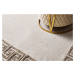 Diamond Carpets koberce Ručně vázaný kusový koberec Greek DESP P86 Ivory White Antique Mud - 200