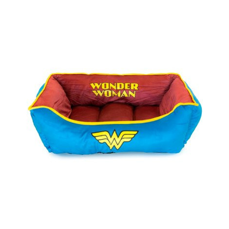 Buckle Down Pelíšek pro psa motiv Wonder Woman 64 × 48 × 18 cm Buckle-Down