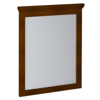 SAPHO CROSS zrcadlo v dřevěném rámu 600x800, mahagon CR011
