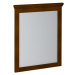 SAPHO CROSS zrcadlo v dřevěném rámu 600x800, mahagon CR011