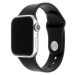 FIXED Silicone Strap silikonový řemínek set Apple Watch 42 mm/44 mm černý