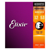 Elixir Acoustic Phosphor Bronze with NANOWEB .012 - .053