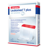 Leukoplast Leukomed T plus skin sensitive 8x10 cm absorpční krytí 5 ks