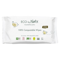 ECO BY NATY Sensitive 56 ks, bez vůně - vlhčené ubrousky