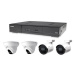 AVTECH 1x DVR DGD1005AV, 2x 2MPX Dome kamera DGC1004XFT a 2x 2MPX Bullet kamera DGC1105YFT