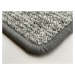 Vopi koberce Kusový koberec Alassio šedý čtverec - 200x200 cm