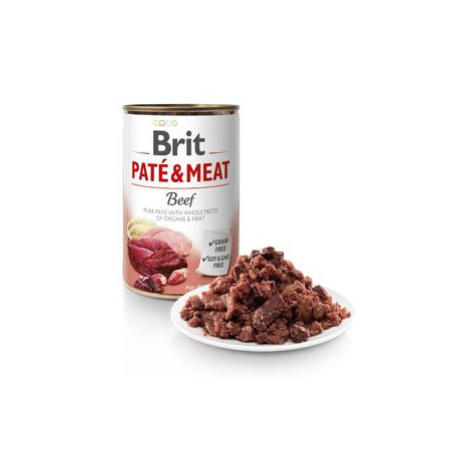 Brit Care Brit Dog Paté & Meat Beef konzerva 800g