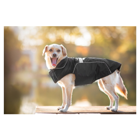 Vsepropejska Arif zimní bunda pro psa Barva: Černá, Délka zad (cm): 42, Obvod hrudníku: 52 - 58 