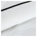 Luxusní povlečení EVA MINGE LUX bílá 100% saténová bavlna 1x 200x220 cm, 2x povlak 70x80 cm fran
