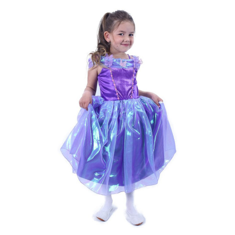 RAPPA Dětský kostým fialová princezna (M)