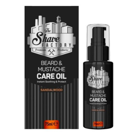 The Shave Factory Beard and Mustache Care Oil SandalWood - olej na bradu a vousy s vůní santalov