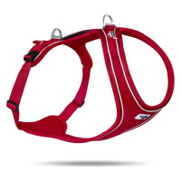 CURLI Postroj pro psy Belka Comfort Red XL, 30-45kg