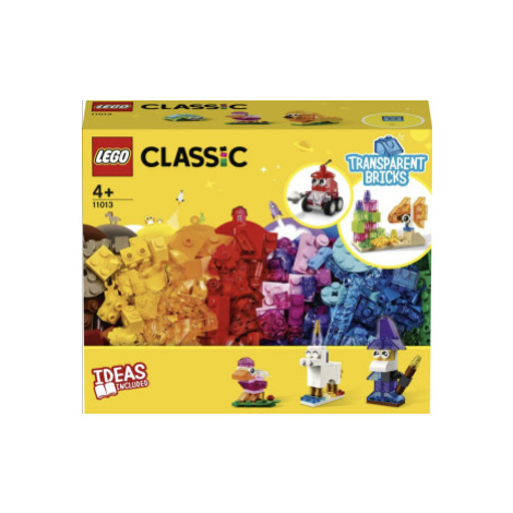 Průhledné kreativní kostky - Lego Classic (11013)