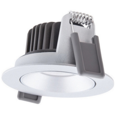 Podhledové LED svítidlo LEDVANCE SPOT ADJUST stříbrné 8W 3000K CRI90 36° stmívatelné