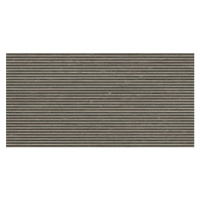 Obklad Argenta Bari slat black 60x120 cm reliéfní BARI612SBK