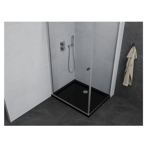 MEXEN/S Pretoria sprchový kout 100x80, transparent, chrom + sprchová vanička včetně sifonu 852-1