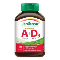 Jamieson Vitamin A a D Premium 10000 IU / 800 IU 100 kapslí