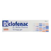 Diclofenac Dr. Müller Pharma 10mg/g gel 60g