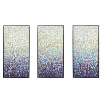 KARE Design Vícedílný obraz na plátně Konfetti (set 3 kusů) 240x160cm