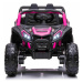 Mamido Elektrické autíčko Buggy UTV Racing 4x4 růžové