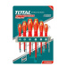 TOTAL-TOOLS Šroubováky, sada 6ks, 1000V, VDE, CrV, industrial