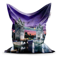 Sablio Sedací vak Classic Tower Bridge - 150x100 cm