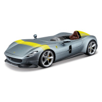 MAISTO - Ferrari Assembly line, Ferrari Monza SP1, stříbrná, 1:24