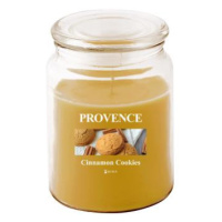 Provence Vonná svíčka ve skle 95 hodin skořicové sušenky