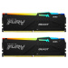 KINGSTON DIMM DDR5 16GB (Kit of 2) 6000MT/s CL40 FURY Beast RGB
