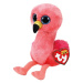 Beanie Boos Gilda růžový plameňák 15 cm