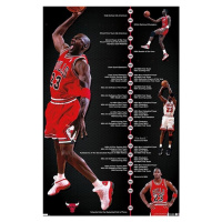 Plakát, Obraz - Michael Jordan - Timeline, (56.8 x 86.4 cm)