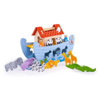 Bigjigs Toys Dřevěná Noemova archa