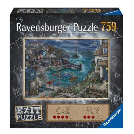 Ravensburger Exit Puzzle: Maják u přístavu 759 dílků