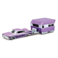 Maisto - Design Tow & Go, 1959 Chevrolet Impala Alameda Trailer, 1:64