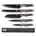 BERLINGERHAUS Sada nožů s nepřilnavým povrchem 6 ks ECarbon Pro Edition s magnetickým držákem BH